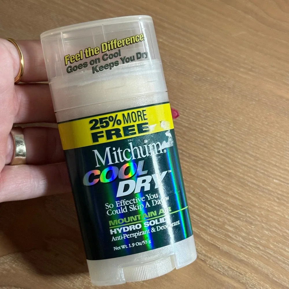 Mitchum Cool Dry Hydro Solid Anti-Perspirant Deodorant Mens 1.9oz Mountain Air